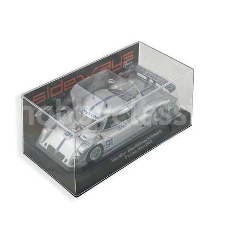 SLOT CAR- SIDEWAYS RILEY MKXX- MATTHEWS MOTORSPORTS-DAYTONA 24H 2008-No 91- GRIS ARGENT - NEUF - Jeux & Jouets