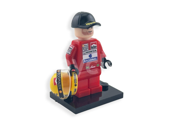 MiniFigura LEGO - Ayrton Senna - 1993