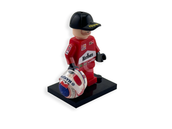 MiniFigura LEGO - Rubens Barrichello - 2004 Season