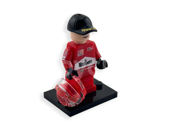 MiniFigura LEGO - Michael Schumacher - 2004 World Champion