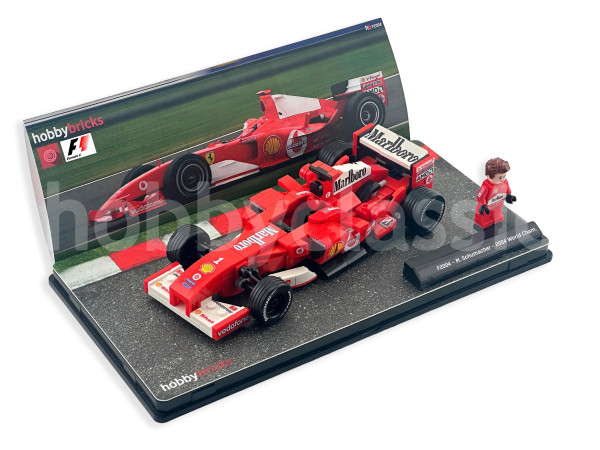 F F2004 - M. Schumacher - 2004 World Champion - MOC Brick