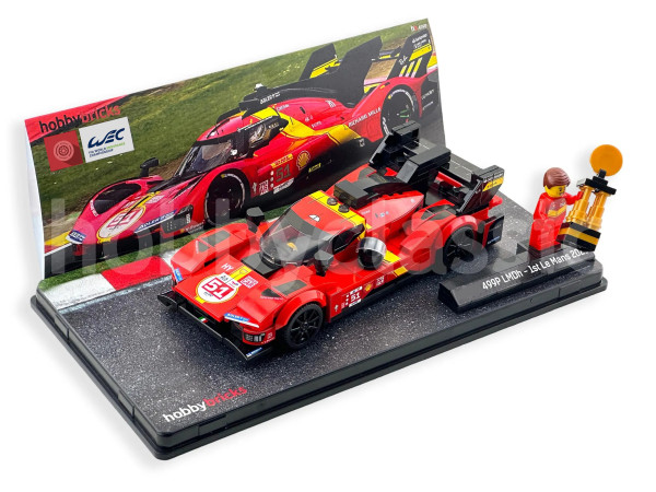 F Hypercar 499P LMh - 1st Le Mans 2023 - MOC Brick