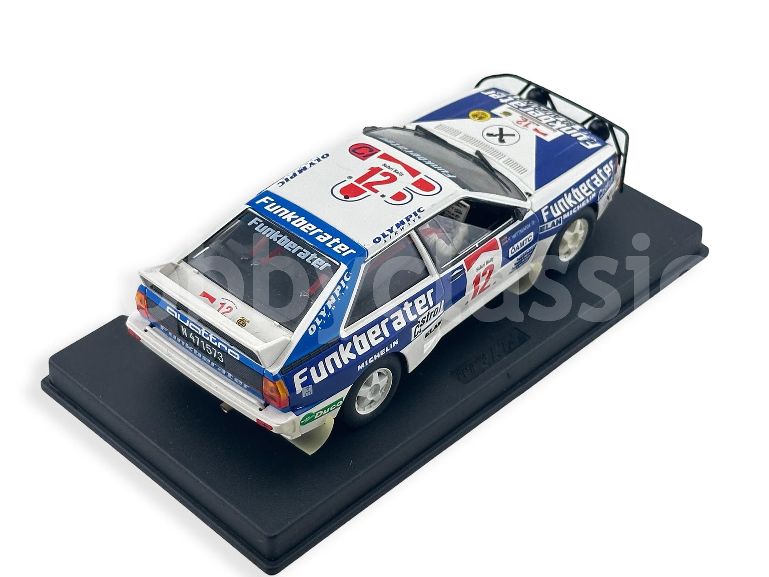 Audi Quattro A2 - Rally Safari 1984