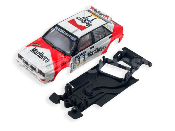 Chasis 3DP Anglewinder - Lancia Delta Integrale - Scalextric