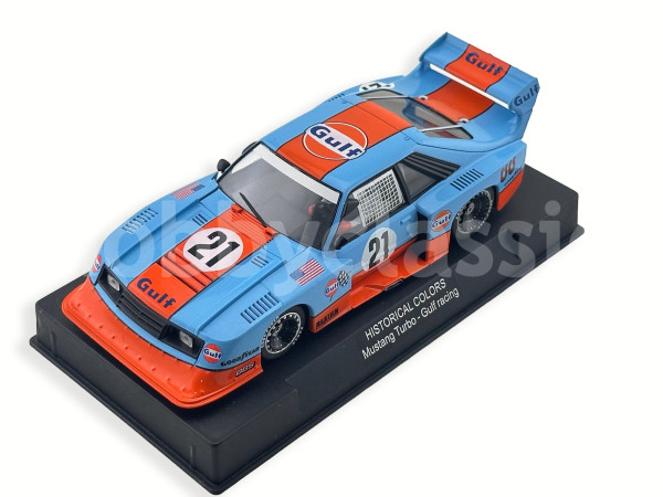 Ford Mustang Turbo - Gulf Racing Historical Colors