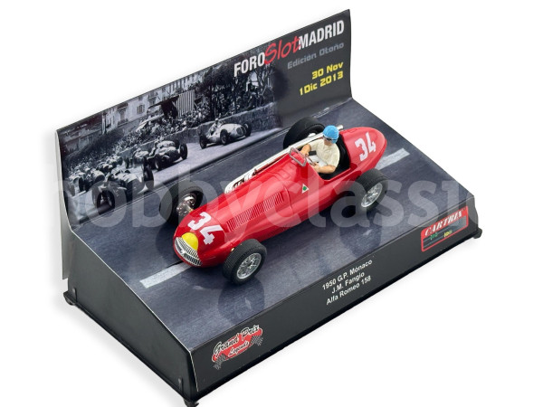 Alfa Romeo 158 - JM Fangio - GP Monaco 1950 - ForoSlot Madrid 2013