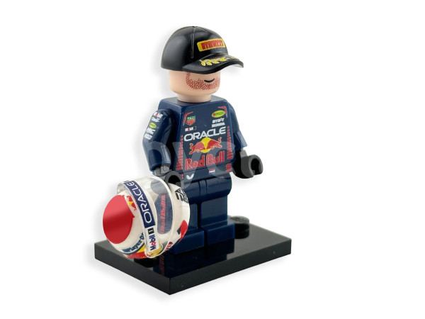 MiniFigura LEGO - Max Dutch Racing Driver F1 - 2024 Season