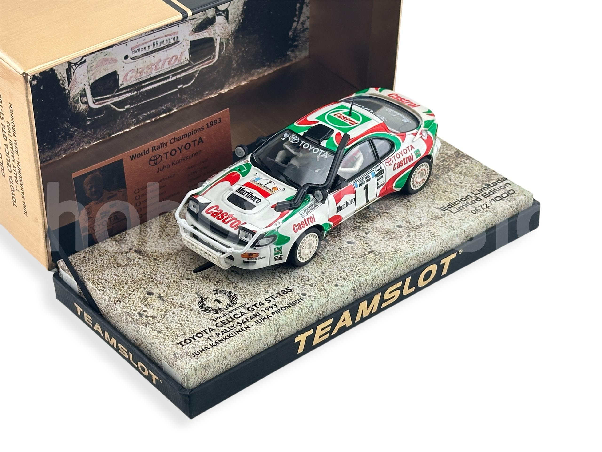 Toyota Celica Rallye 1994 #1 Kankkunen - HPI-Racing 1/43 Monte-Carlo - N°8173