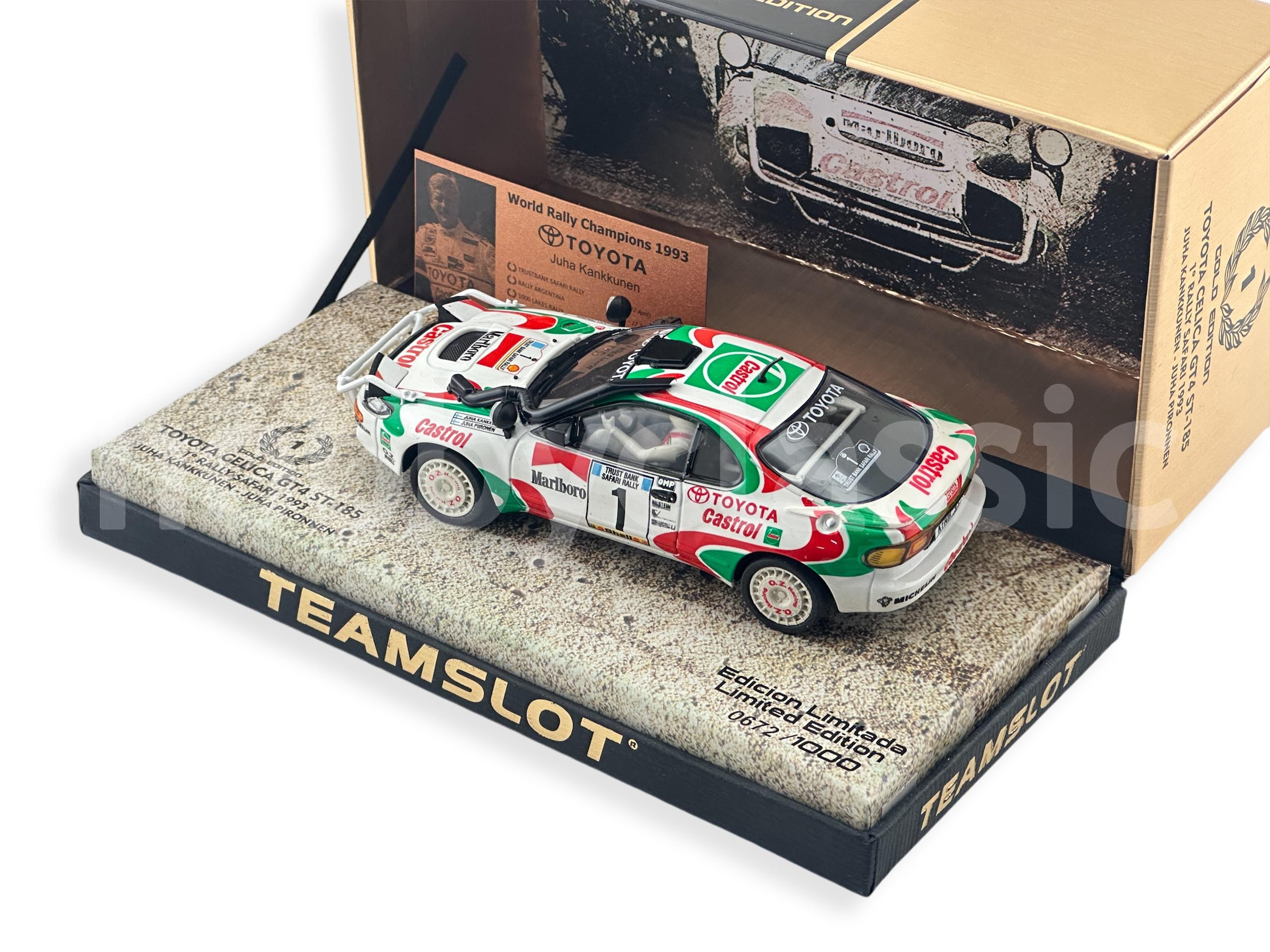 HPI-RACING 1/43 TOYOTA CELICA (#1) J. KANKKUNEN
