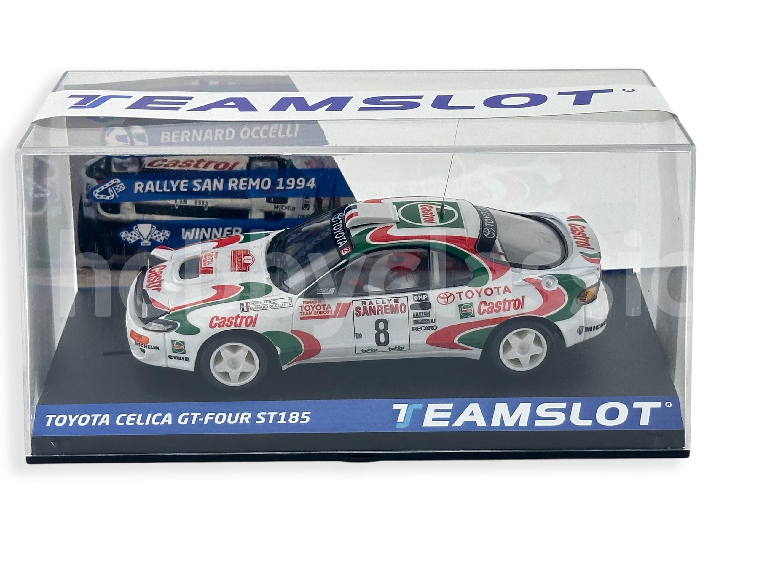Toyota Celica Turbo ST 185 - Rallye Sanremo de 1994 - 1/24ème en blister