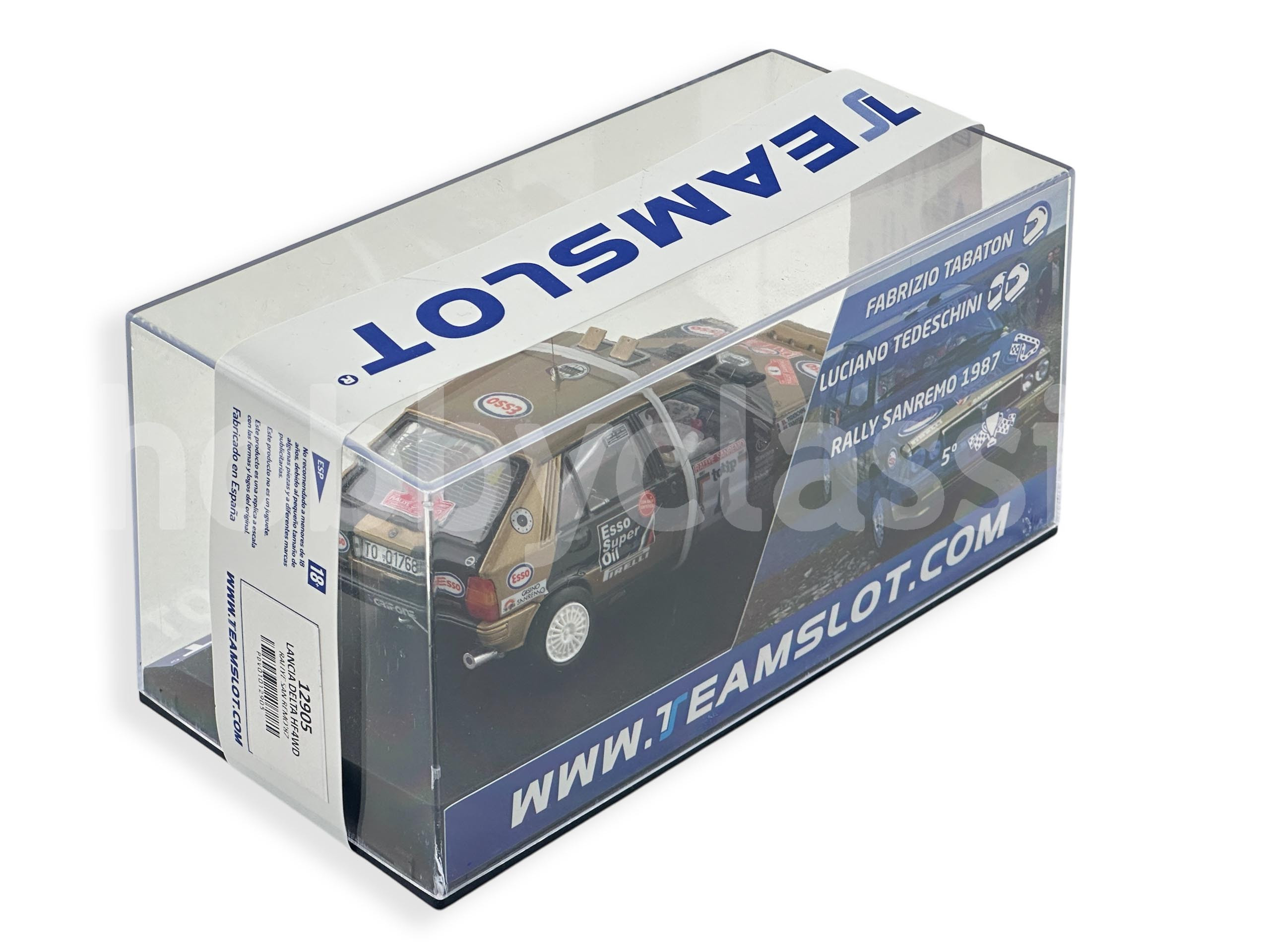 Adhésif Original 29e Rallye Sanremo 1987 – Autocollant Rallye Vintage