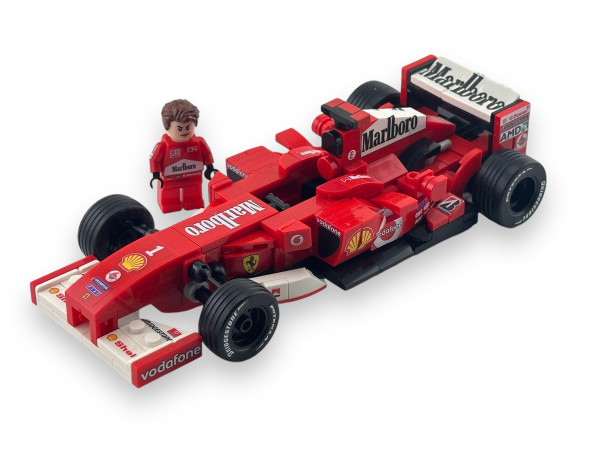 DIY Kit - Italian F1 F2004 - 2004 World Champion - MOC Brick