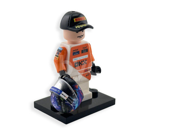 MiniFigura LEGO - Lando Norris - 2024 Singapore GP