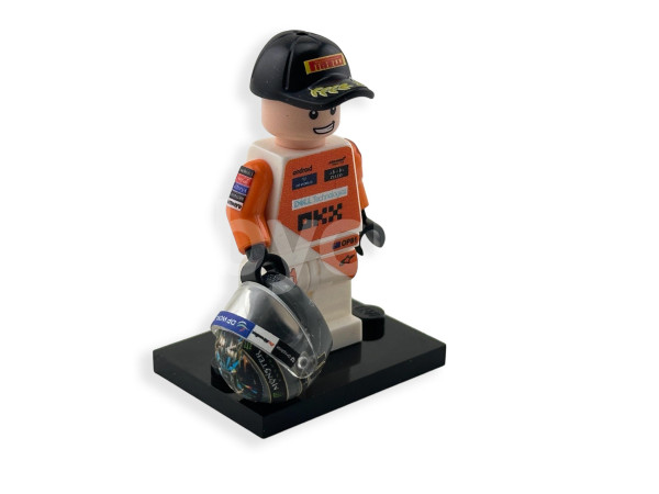 MiniFigura LEGO - Oscar Piastri - 2024 Singapore GP