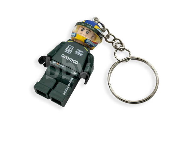 MiniFigure Keychain - Fernando Alonso - 2024 Season