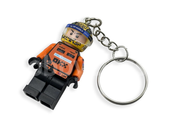 MiniFigure Keychain - Lando Norris - 2024 Season