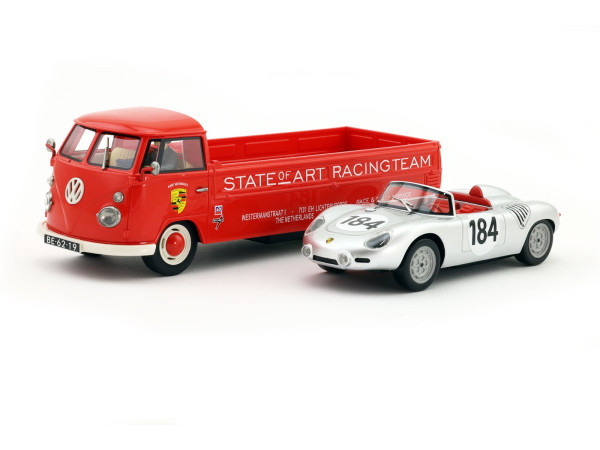 Volkswagen T1 Van + Porsche RS 718 Spyder - 1st Targa Florio 1960