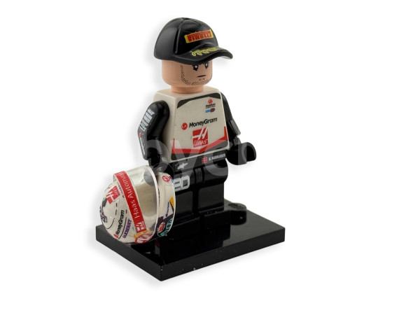 MiniFigura LEGO - Kevin Magnussen - 2024 Season