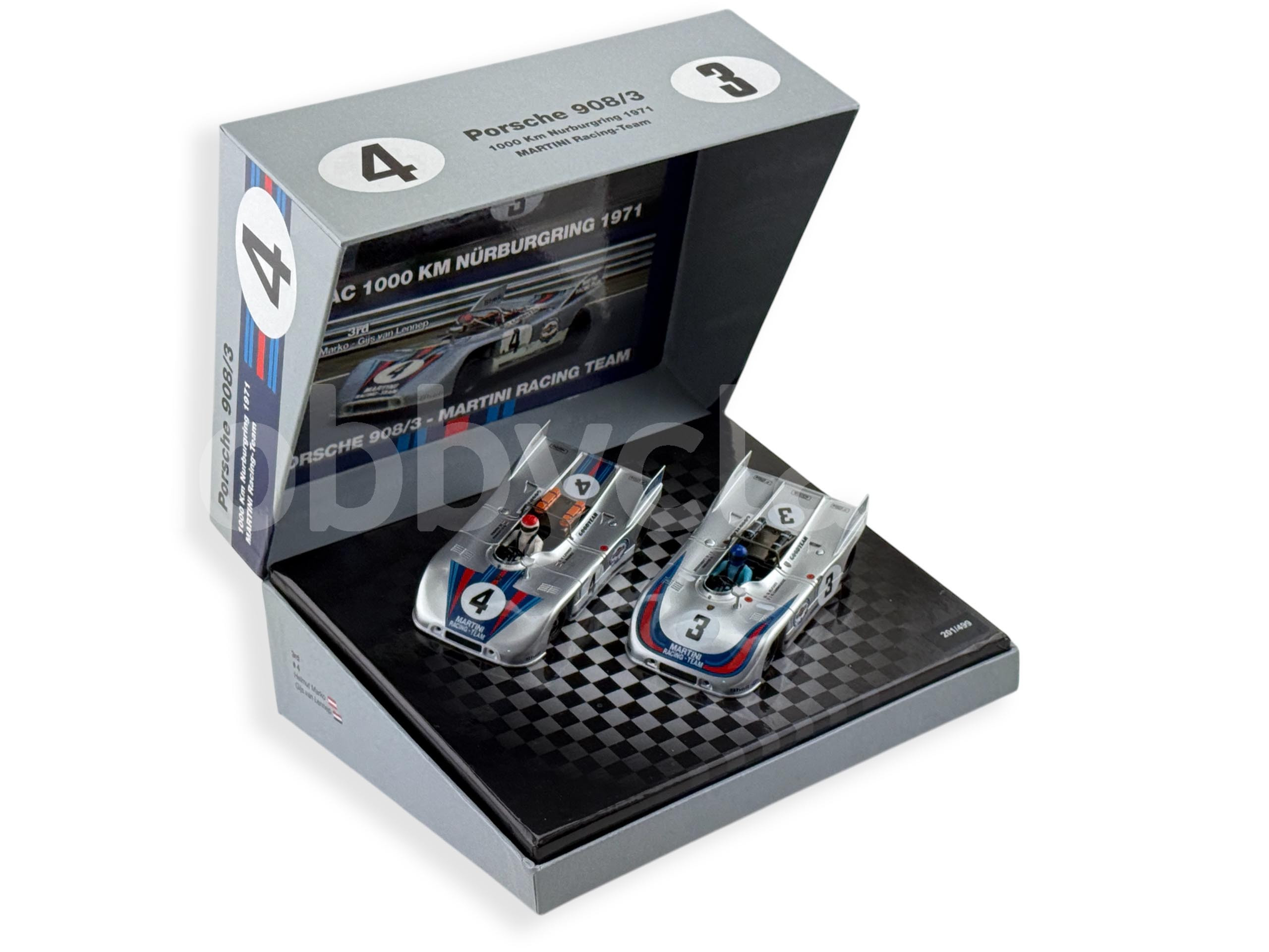 STARTER Porsche 908/2 Martini N°1 1970 Nurburgring SPA 1/43 - Miniature Collection