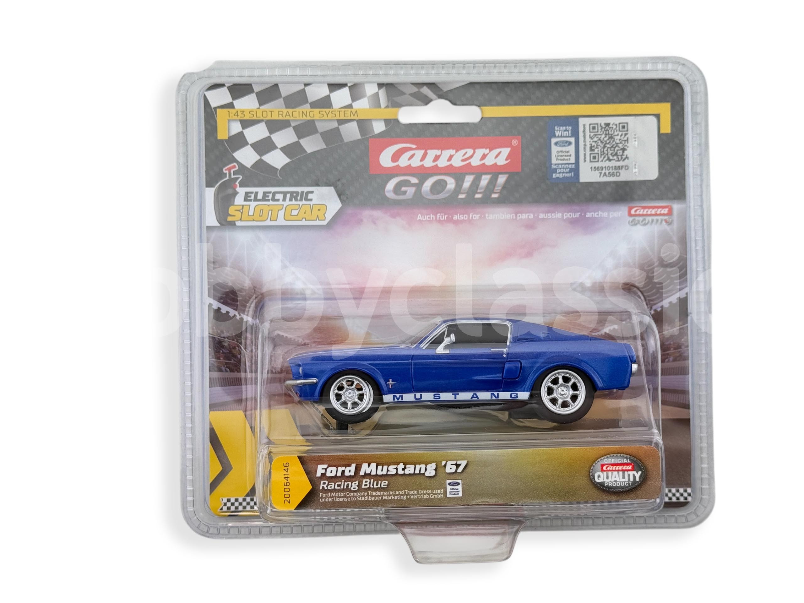 Ford Ranger Raptor Performance Blue 2018 Vanguards Va15201 1:43 Corgi