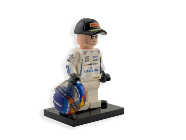 MiniFigura LEGO - Carlos Sainz - 2025 Season