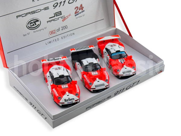 Porsche 911 GT1 Marlboro - Triple Pack