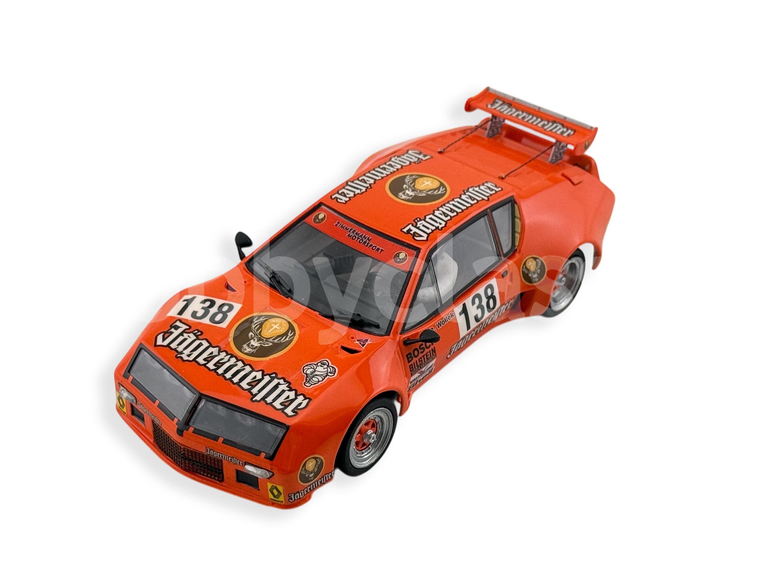 KIT MONTÉ JPS ALPINE A310 V6 GTP LE MANS 1977 EN BOITE 1/43 AG G7