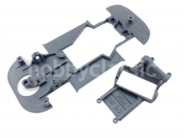 Chasis + soporte motor 3DP para Ferrari 550