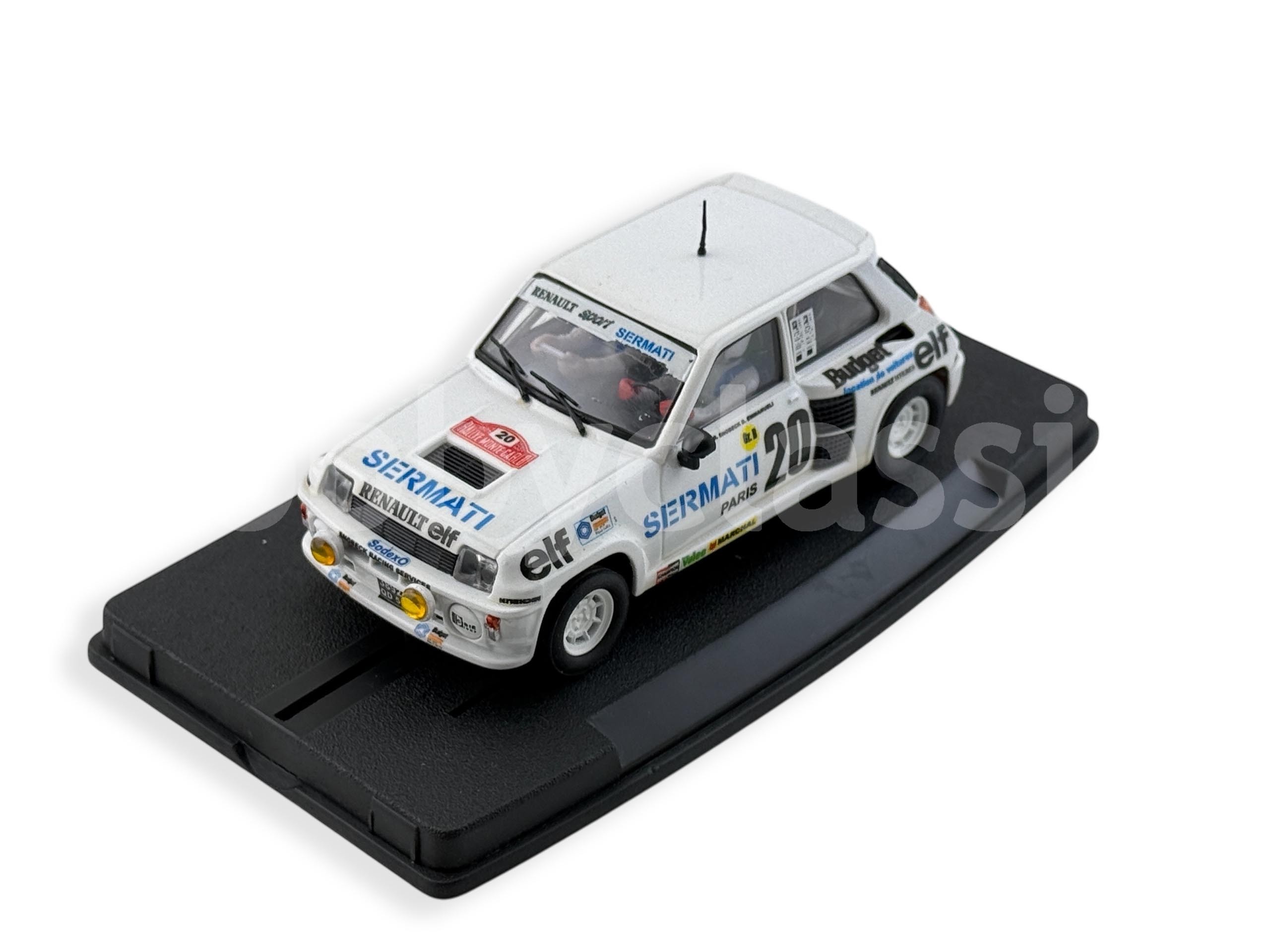 SPARK RENAULT 5 Turbo n°9 Rallye Monte Carlo 1983 J. Ragnotti 1/43