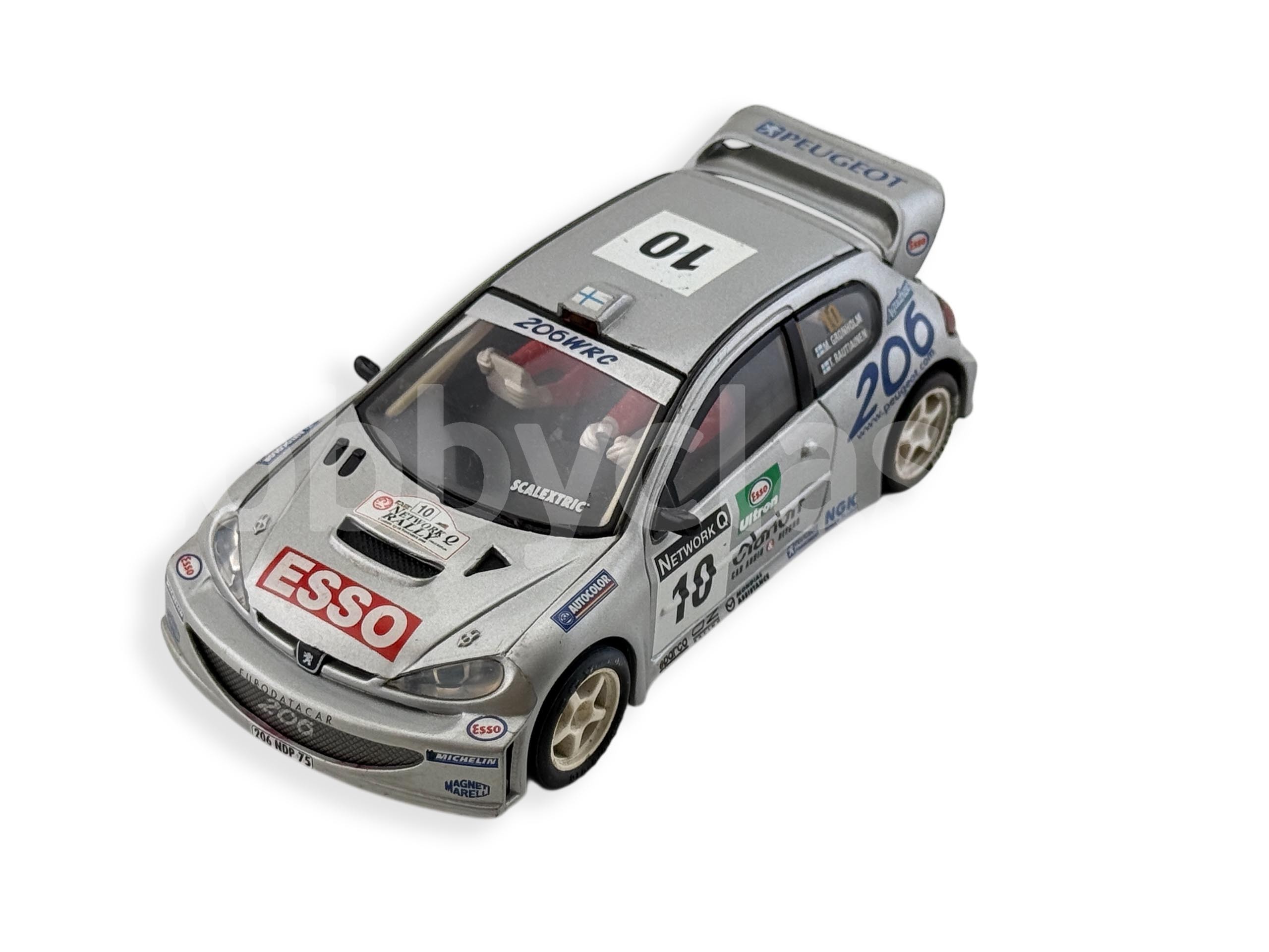 Peugeot 206 WRC – Gronholm – Rallye Argentine 2003 – AUTOart 80356 – Échelle 1:18