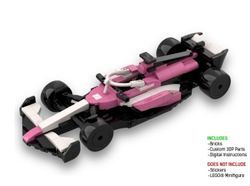 Model Kit - RB02 - 2025 Miami GP - Custom Brick MOC
