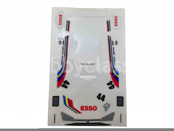 Adhesivos Peugeot 905 - Esso SRS