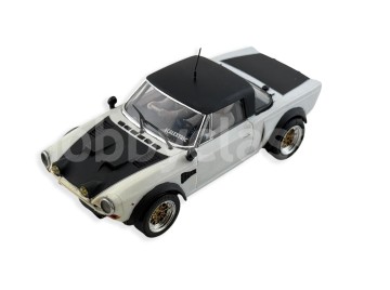 Fiat 124 Abarth - Black and White Road Car