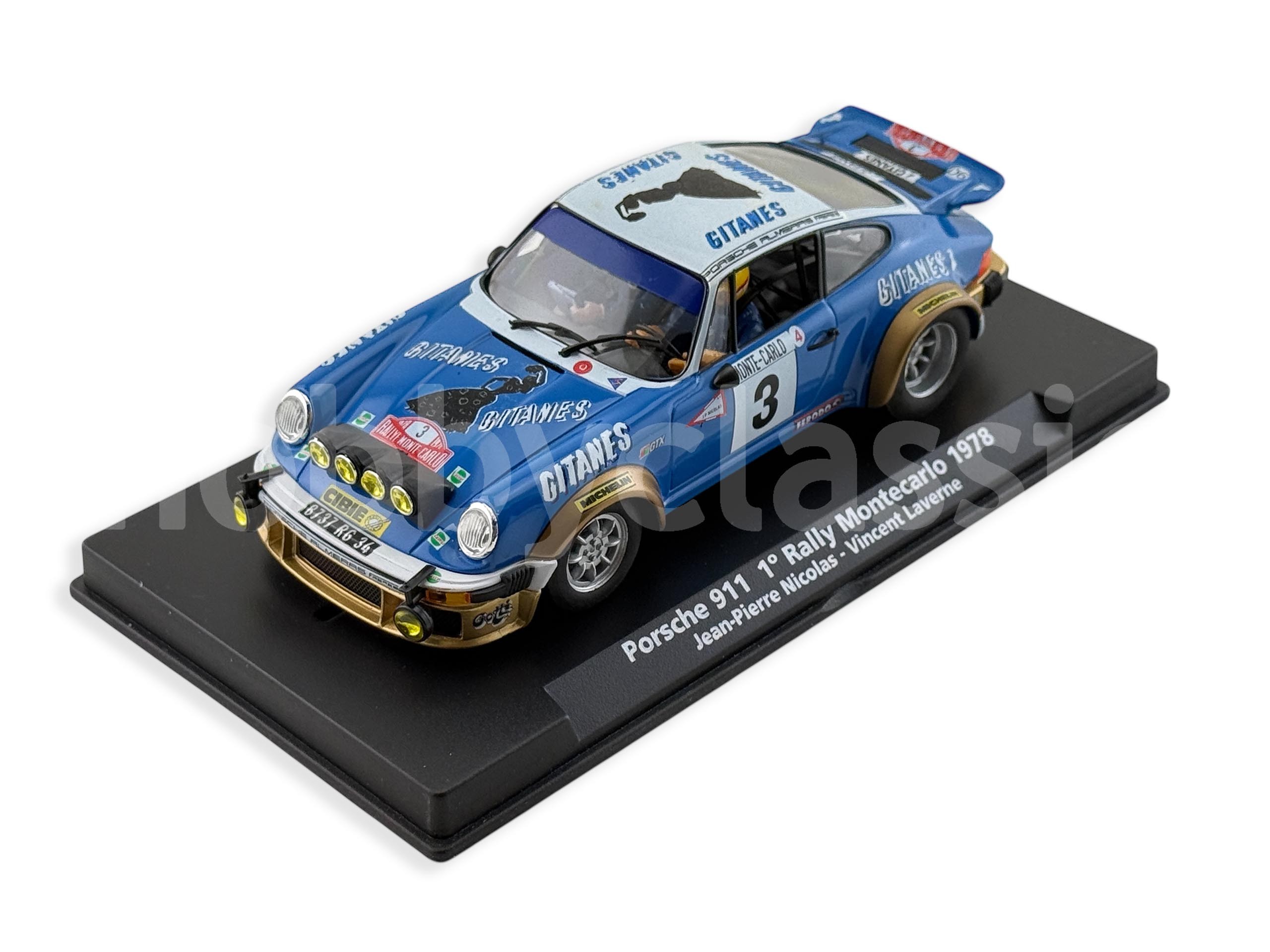 Modèle Réduit Porsche 911 SC Gitanes Monte-Carlo 1978 - Universal Hobbies 1/43, Occasion, Couleur Multicolore