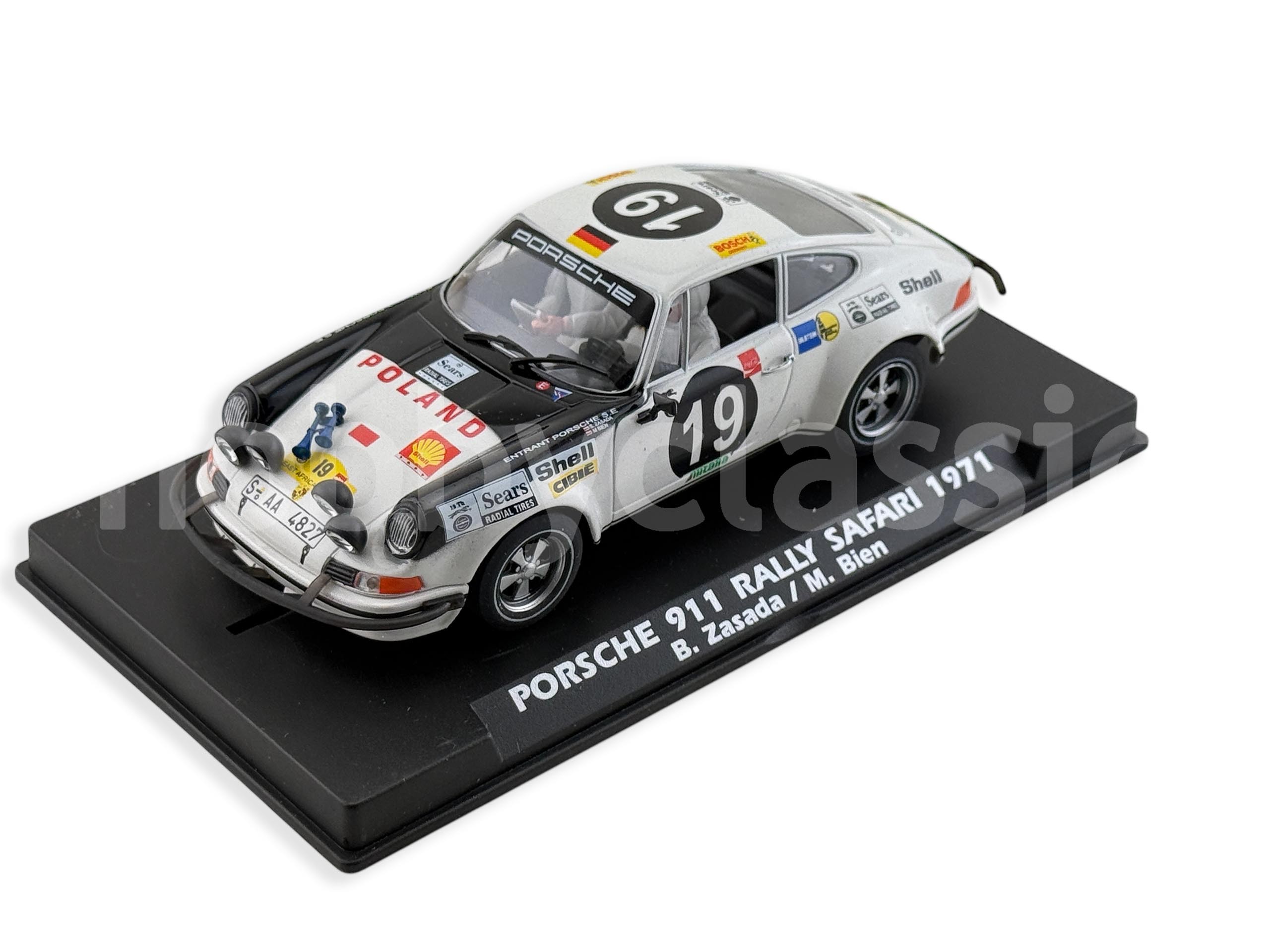 Porsche 911 S Safari 1970 N°6 - Trofeu 1/43 - Résine - DSN-127