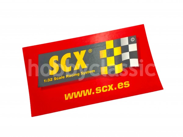 Adhesivo SCX 1:32 Scale Racing System