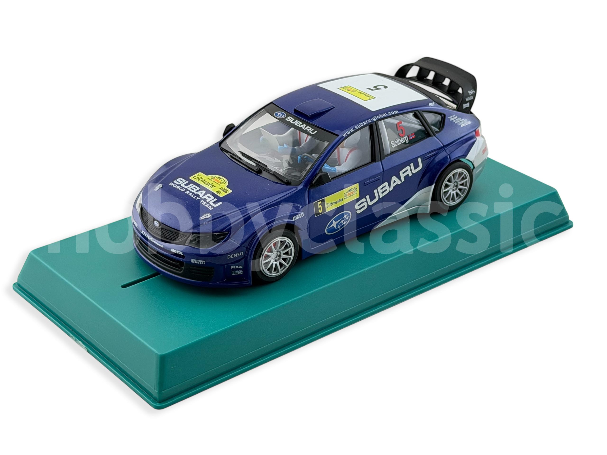 El Subaru Impreza WRC con el que ganó Petter Solberg en Japón